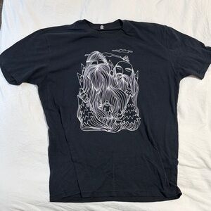 Black Graphic Men's T-Shirt